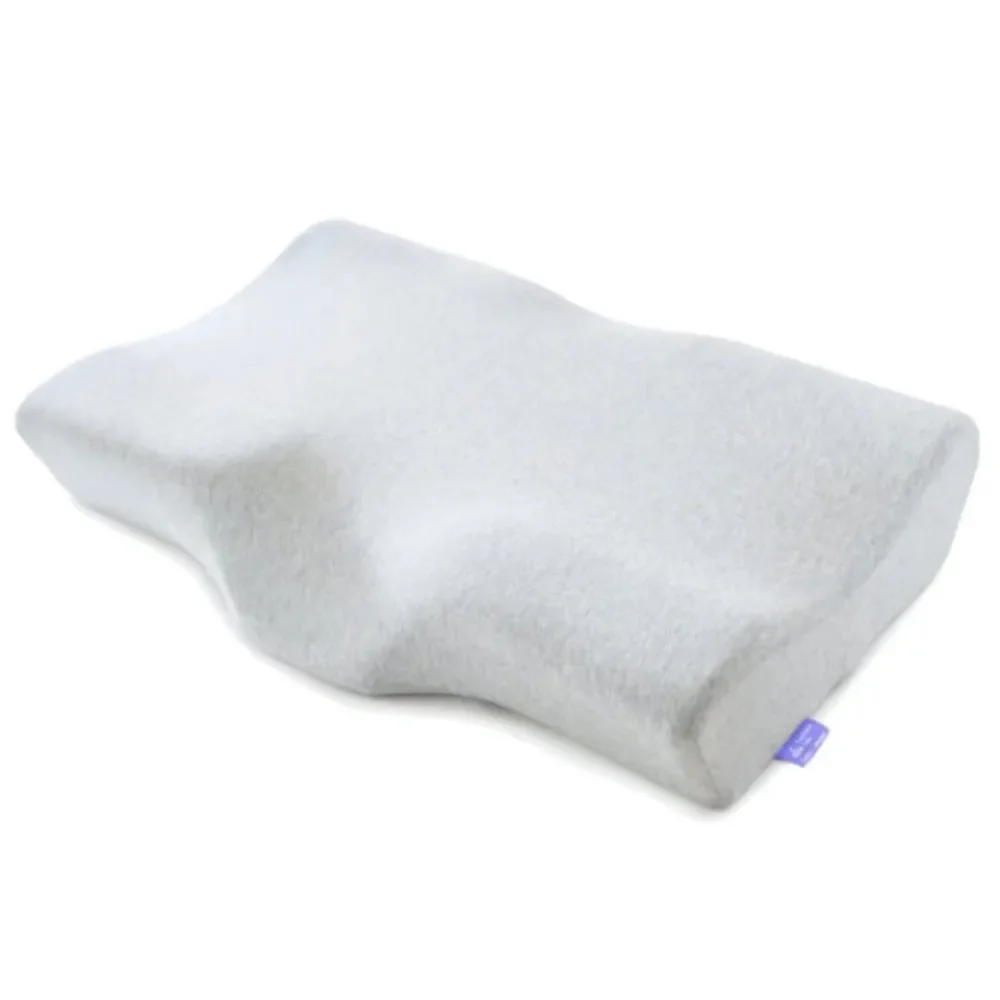 Cushion Lab Neck Relief Ergonomic Cervical Pillow, Grey,  NWT Open box
